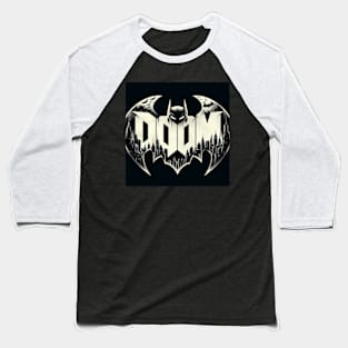 Doom Batman Baseball T-Shirt